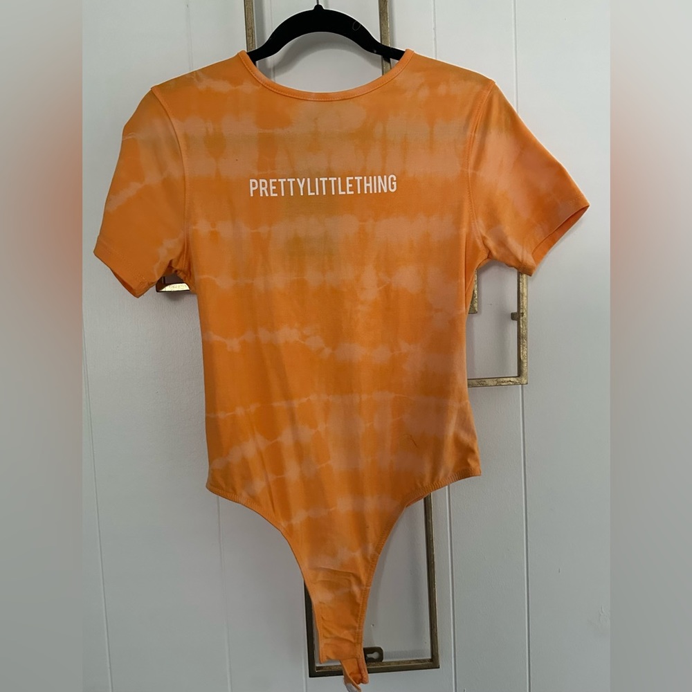 Orange bodysuit